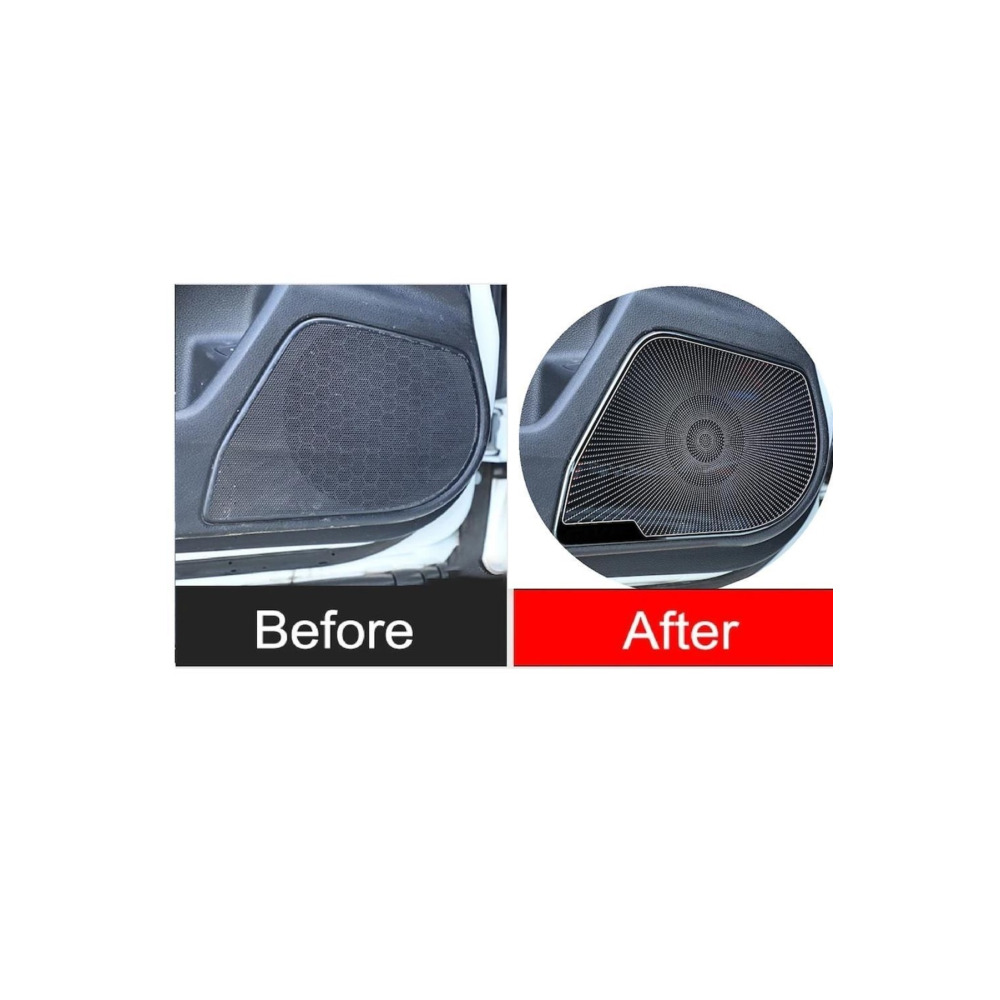  Honda Civic İçin Uyumlu FC5 Hoparlör Kaplama Titanyum Siyah 2016+