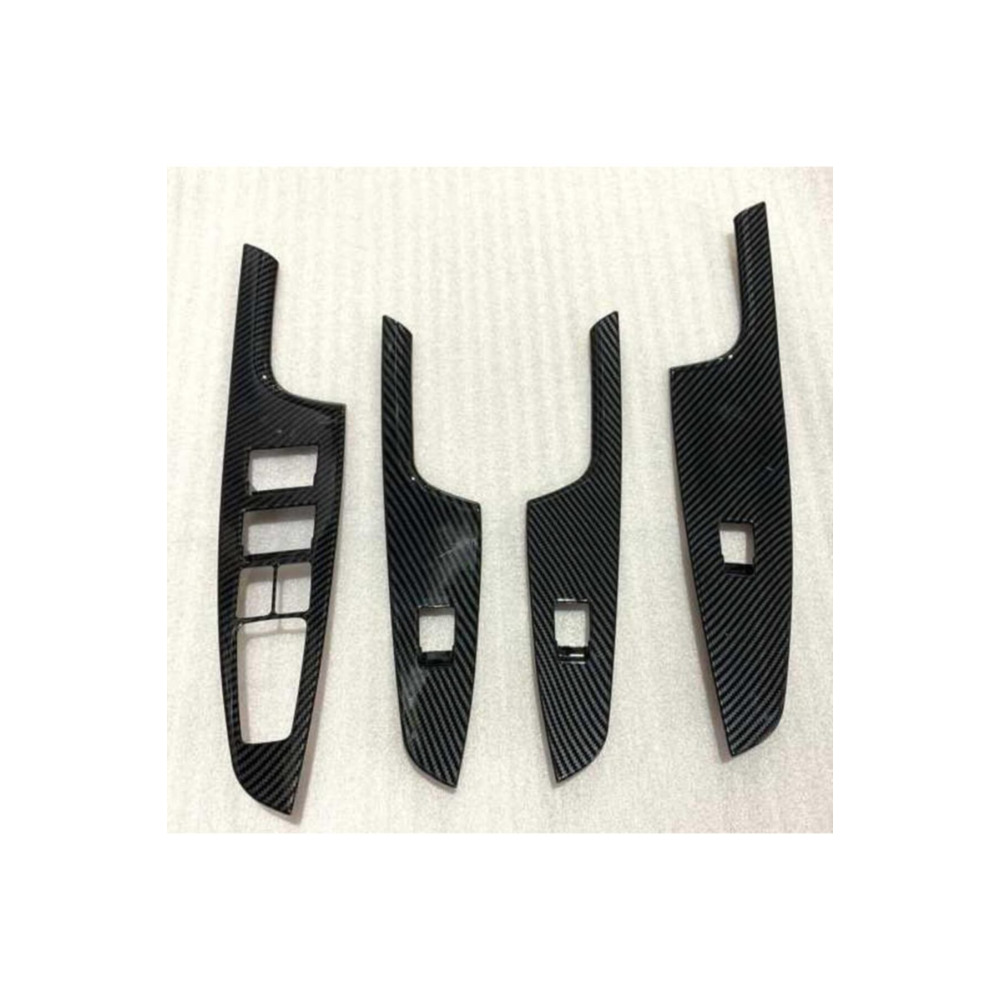  Hyundai Tucson İçin Uyumlu  Kapı Kolçak Kaplama Karbon 2015-2018