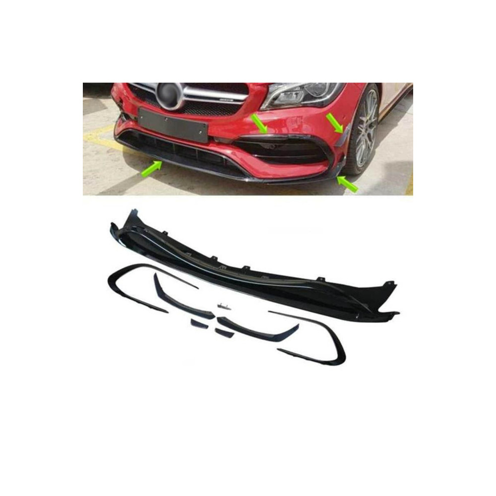 Mercedes CLA 45 İçin Uyumlu Ön Tampon Aero Kit ( AMG Donanım İçin )  2016-2018