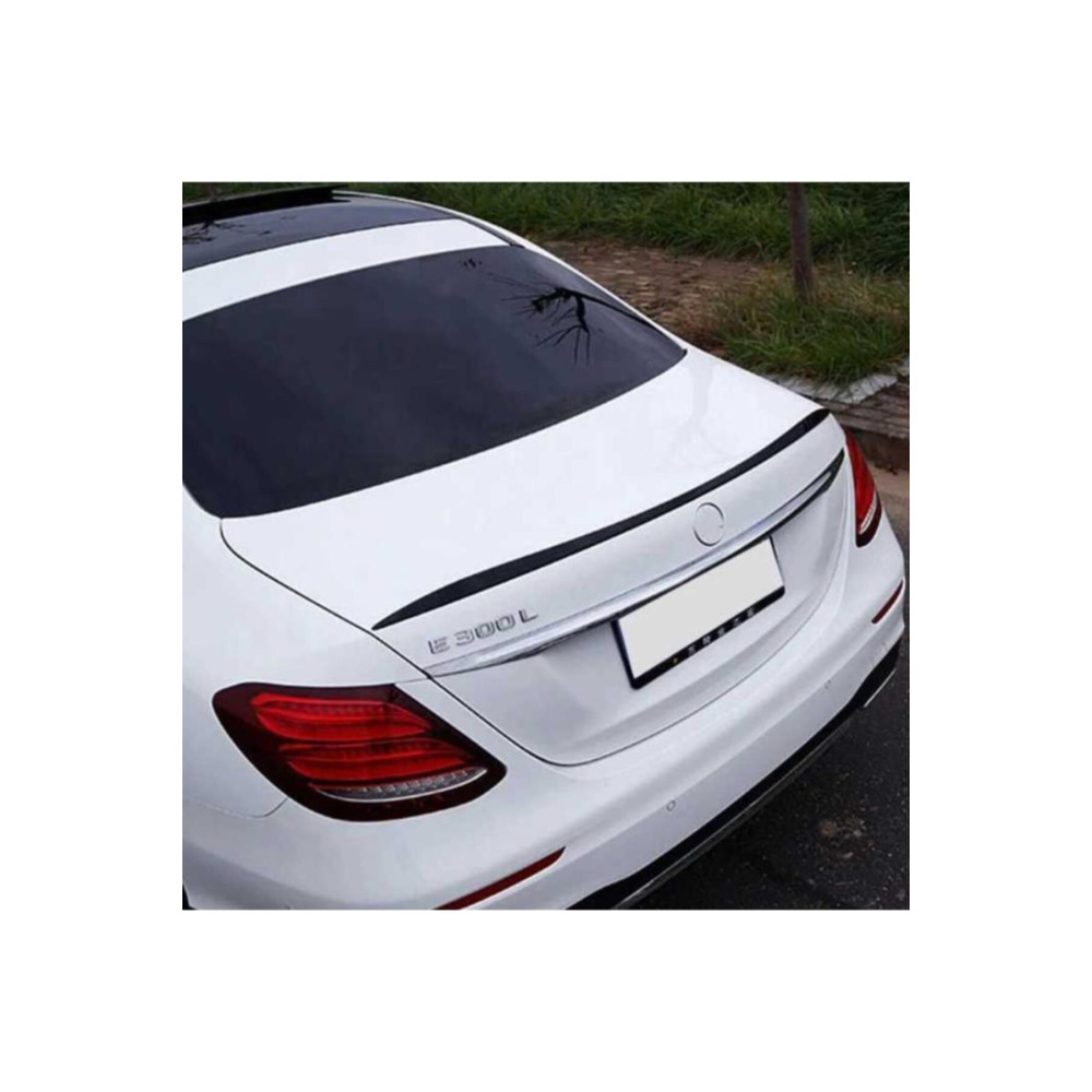 Mercedes W213 İçin Uyumlu E63 Spoiler - Piano Black 2016-2019