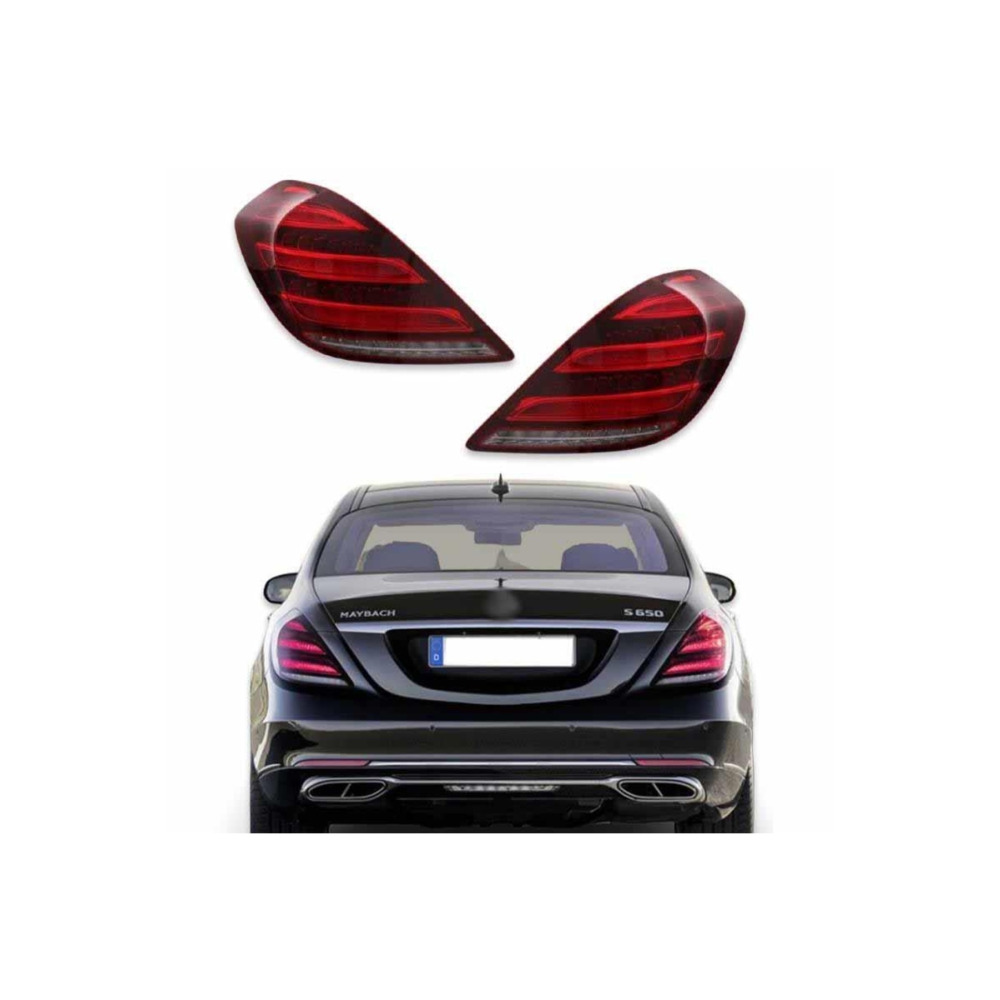 Mercedes W222 İçin Uyumlu Maybach Led Stop