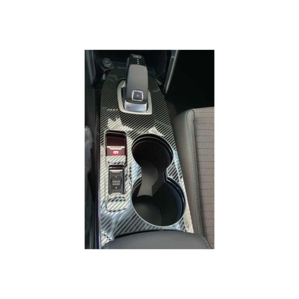 Peugeot 2008 Için Uyumlu Orta Konsol Kaplama Karbon