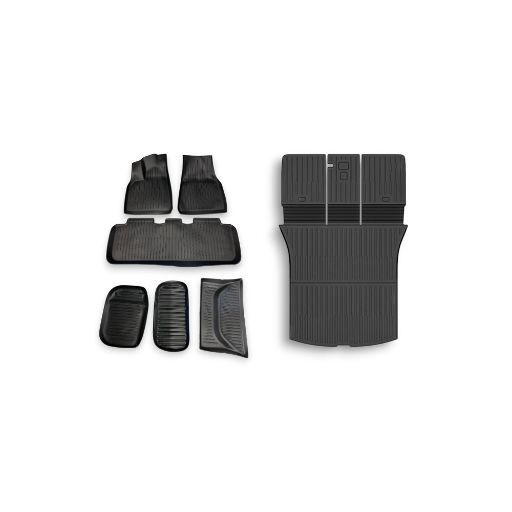 TESLA MODEL Y JUNİPER İÇİN UYUMLU 7 PARÇA PASPAS VE HAVUZ SETİ