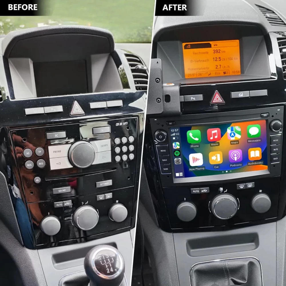 Opel & Vauxhall Android Multimedya Sistemi - 7 İnç (Astra, Corsa, Vectra, Zafira)