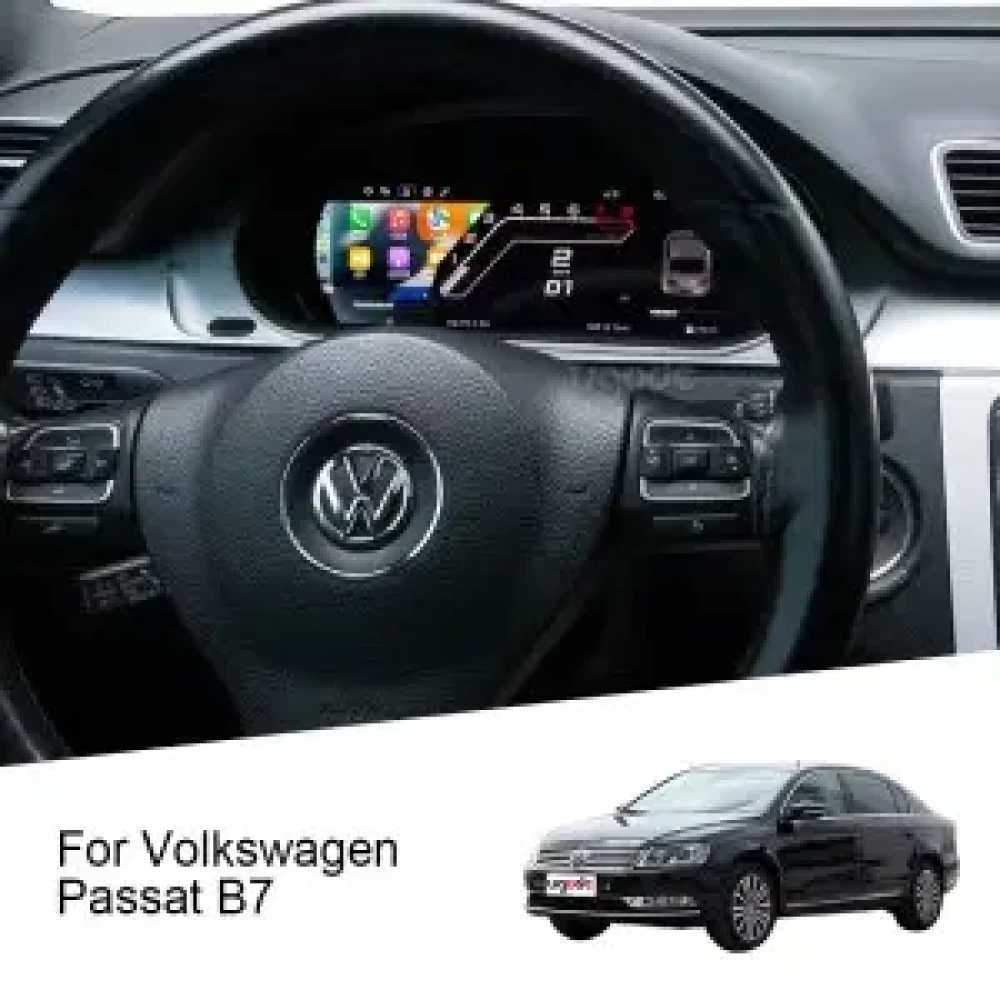 Volkswagen Passat B7 10.25 inch Dijital LCD Gösterge Paneli 2012-2015
