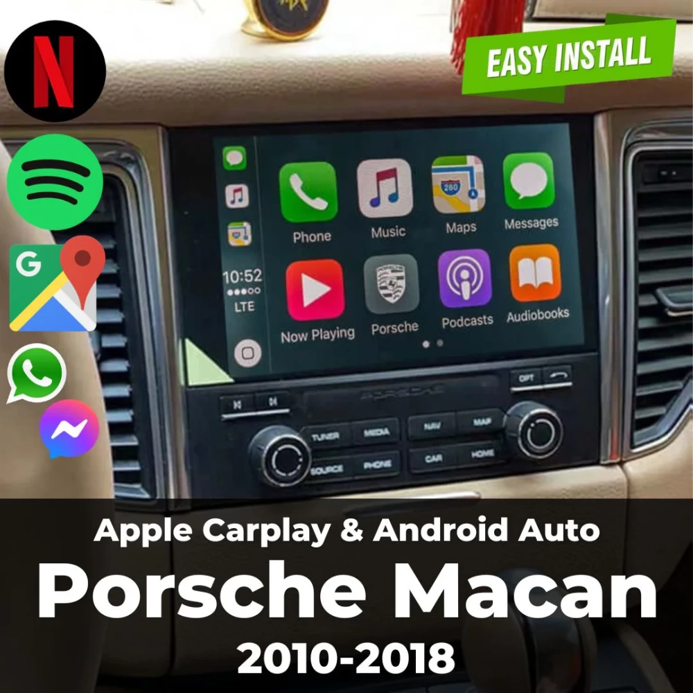 Porsche Macan Apple Carplay ve Android Upgrade Modül 2010-2018