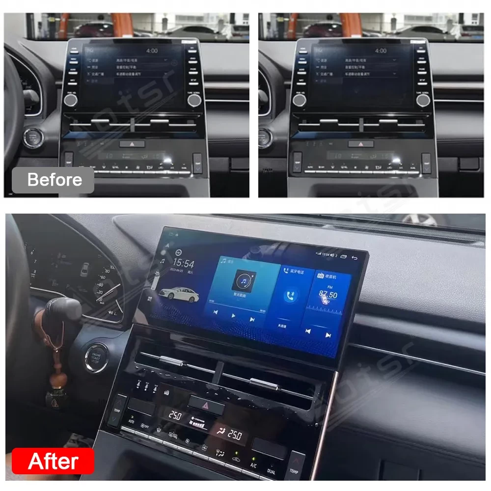 Toyota Avalon (2018-2022) 360 Derece Kamera Destekli Android Multimedya ve Navigasyon Sistemi