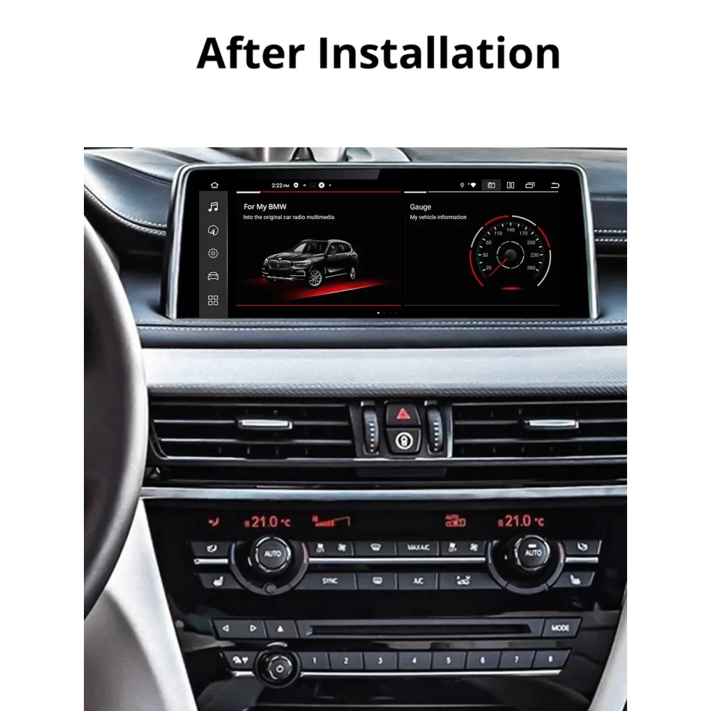 BMW X5 (F15/F85) & X6 (F16/F86) 2014-2018 İçin Android 13.0 Multimedya Sistemi