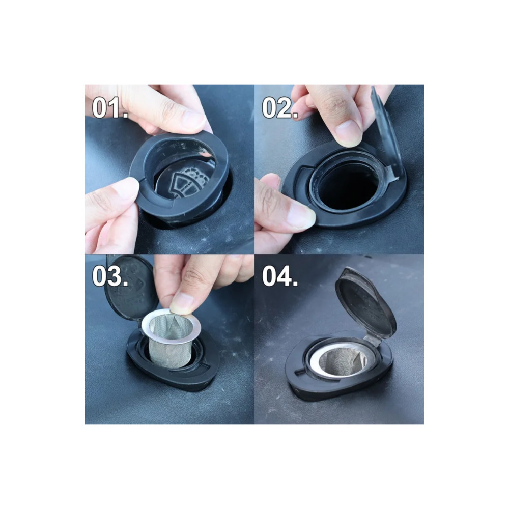 TESLA MODEL Y JUNİPER İÇİN UYUMLU SİLECEK SUYU FİLTRE + SLİKON ÇERÇEVE KORUMA SETİ