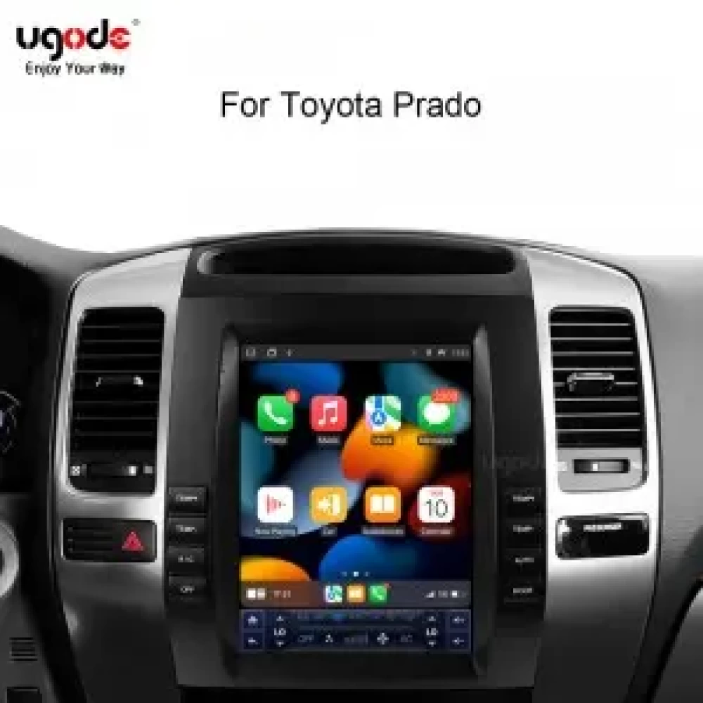 Toyota Prado 9.7i inch - CarPlay - Android - GPS Navigasyon - Multimedya Ekran 2003-2009