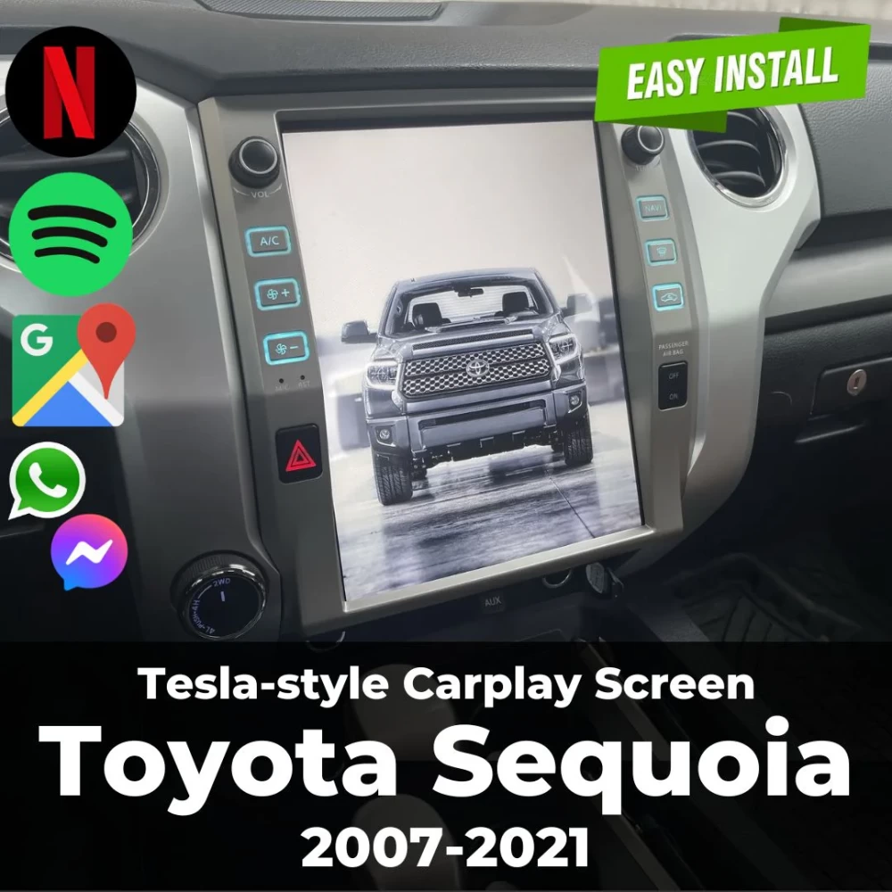Toyota Sequoia Tesla Ekran 2007-2021
