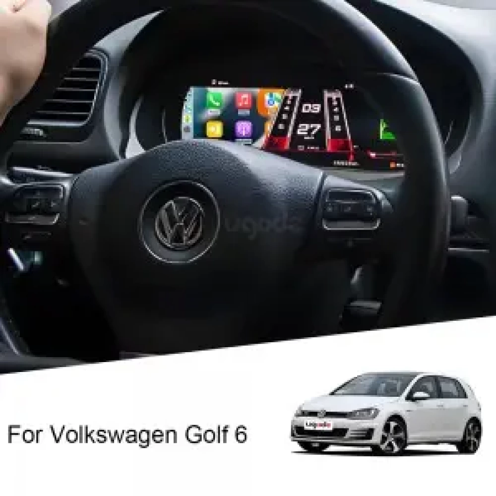 Volkswagen Golf 6 10.25 inch Dijital LCD Gösterge Paneli 2008-2014