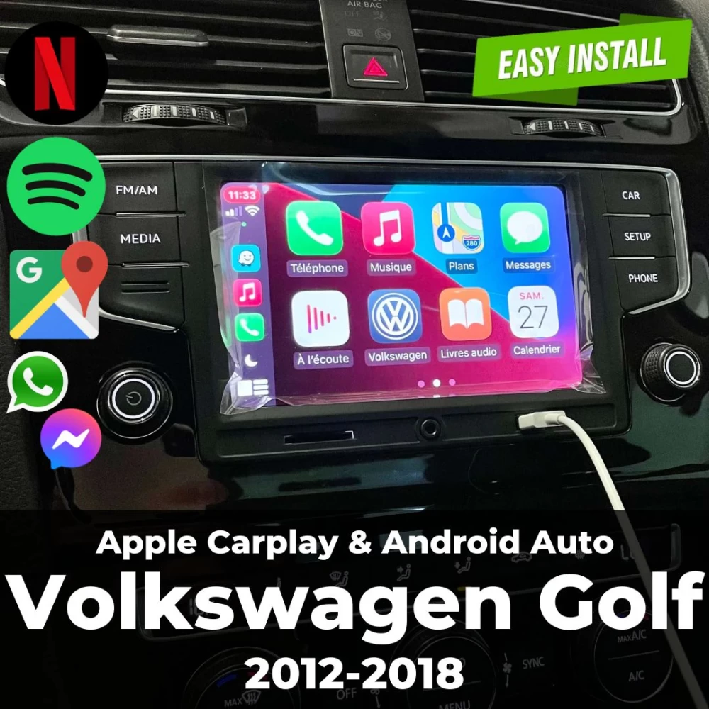Volkswagen Golf Apple Carplay ve Android Upgrade Modül 2012-2018