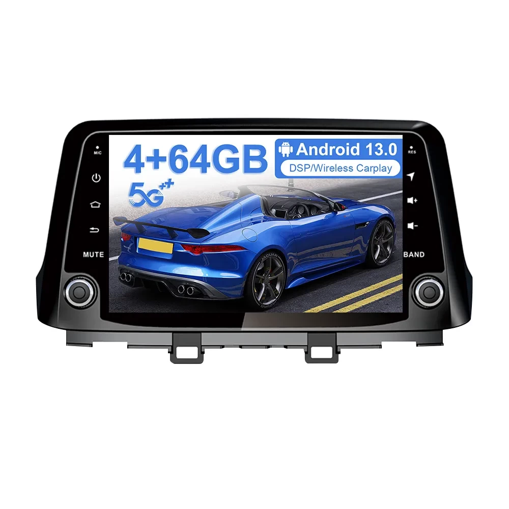 Hyundai Kona / Encino (2017-2019) Android 14.0 Kablosuz CarPlay & Multimedya Sistemi