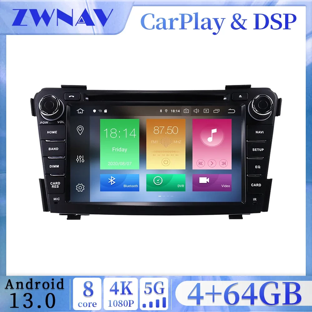 Hyundai i40 (2011-2016) Android 14.0 Kablosuz CarPlay & Multimedya Sistemi