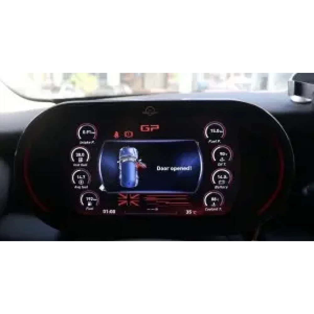 Mini 7 inch Dijital Gösterge Paneli / Full LCD Hız Göstergesi