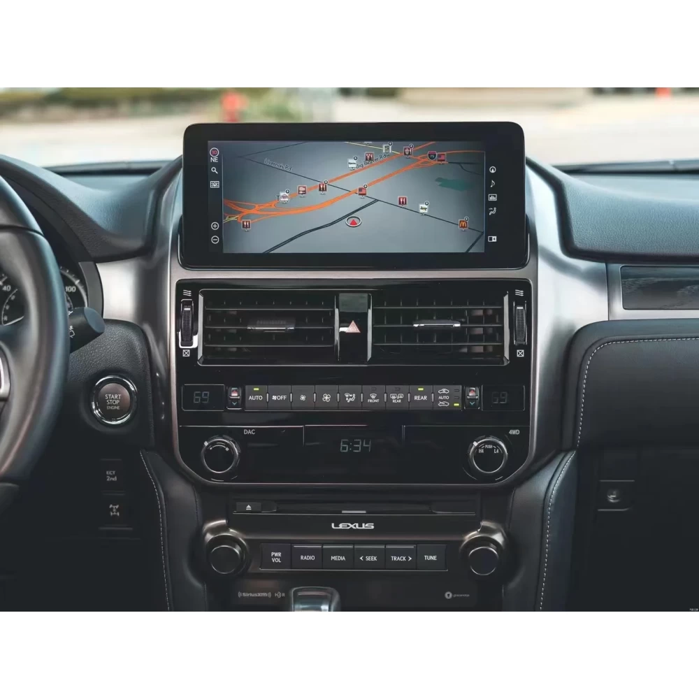 Lexus GX460 & GX400 (2008-2023) İçin 12.5 İnç Android Multimedya Sistemi