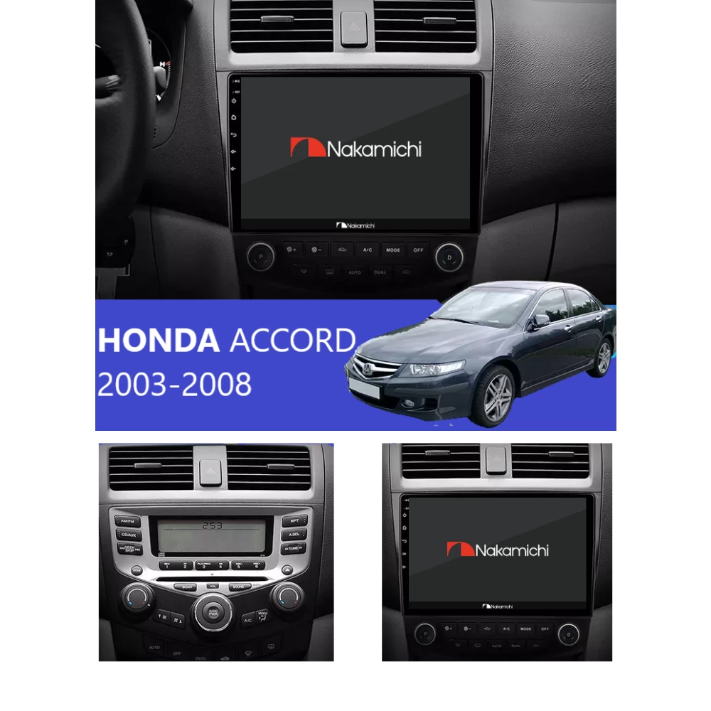 Honda Accord (2003-2008) Uyumlu Android Multimedya Navigasyon Sistemi