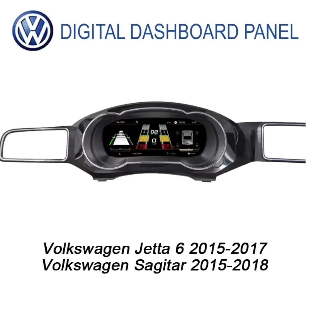 Volkswagen Jetta Dijital Gösterge Paneli (2015–2017)