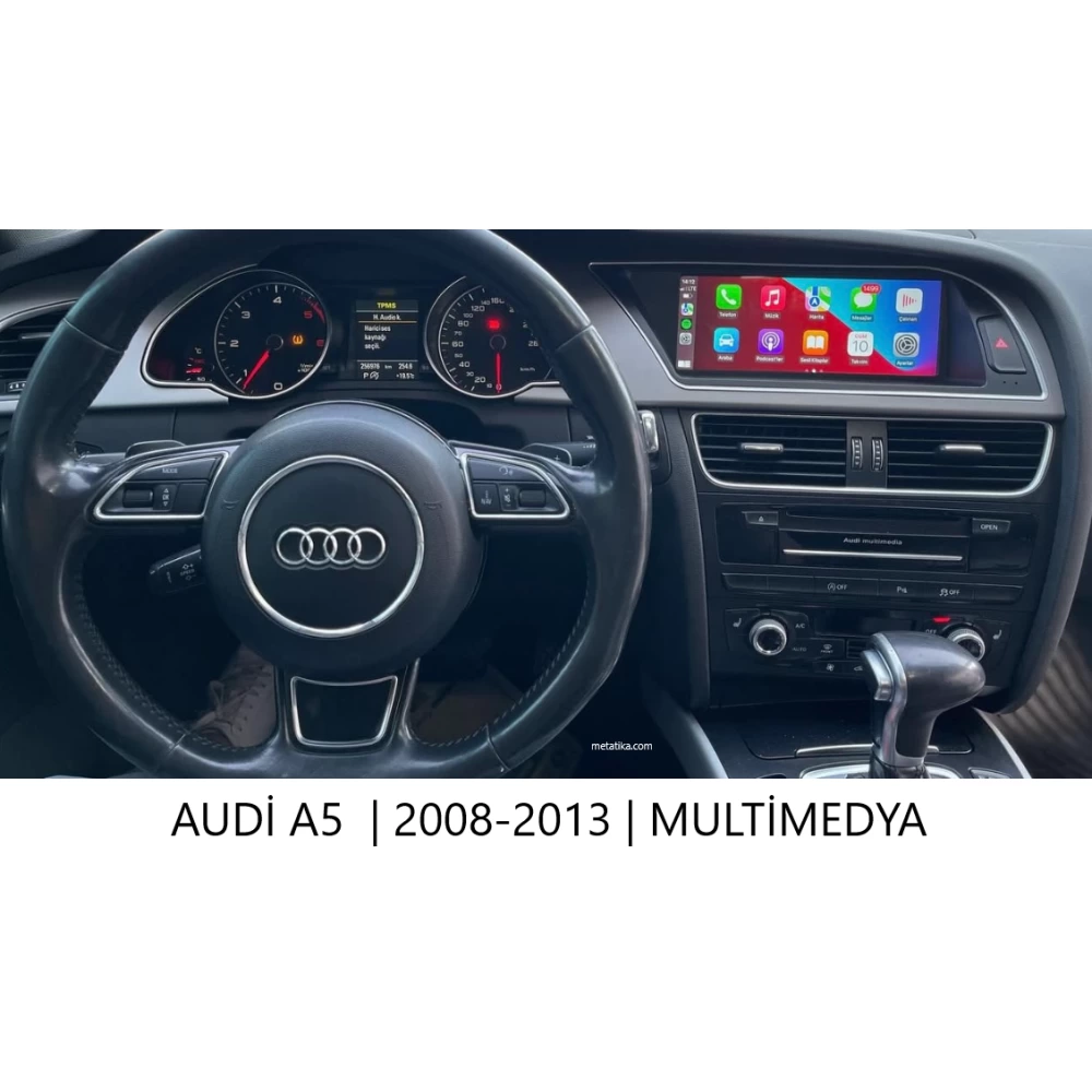 Audi A5 (2008-2013) Uyumlu Android Multimedya Navigasyon Sistemi
