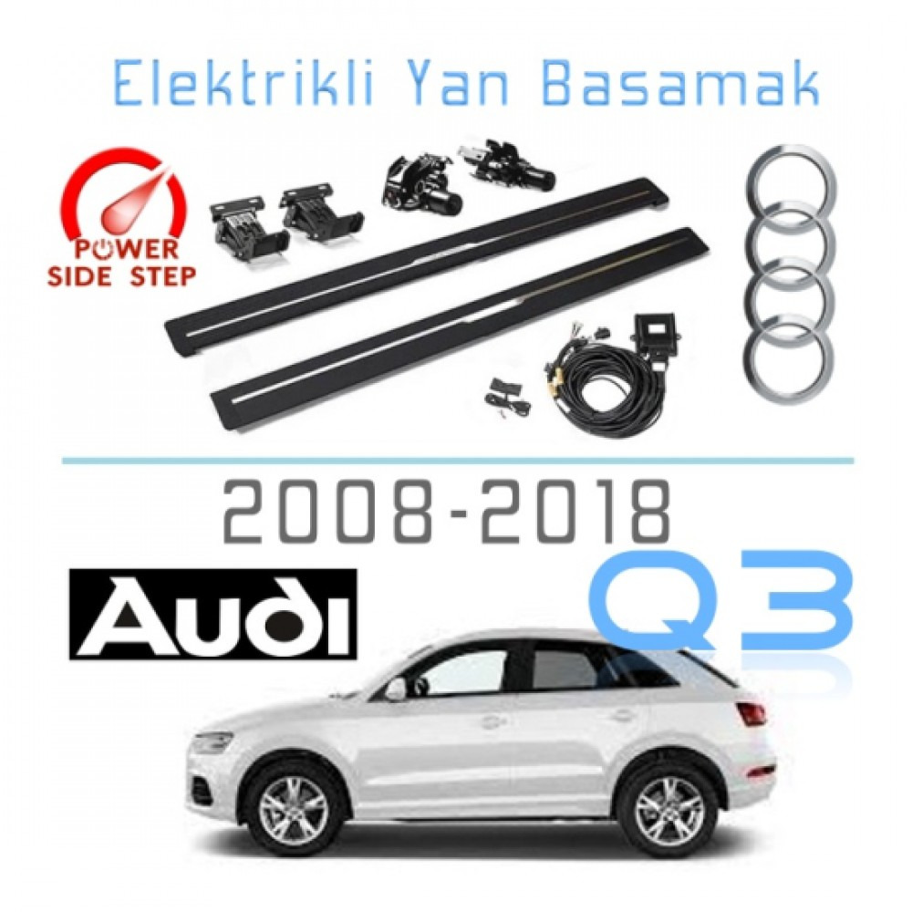 Audi Oto Elektrikli Yan Basamak Q3 2008 2018
