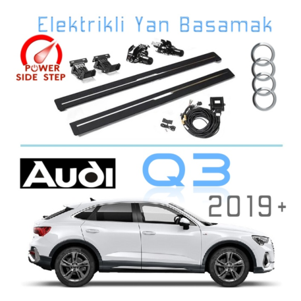 Audi Oto Elektrikli Yan Basamak Q3 2019