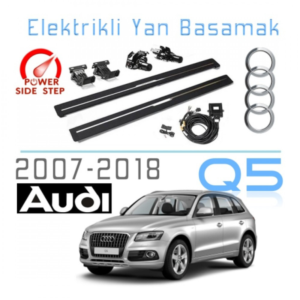 Audi Oto Elektrikli Yan Basamak Q5 2007-2018