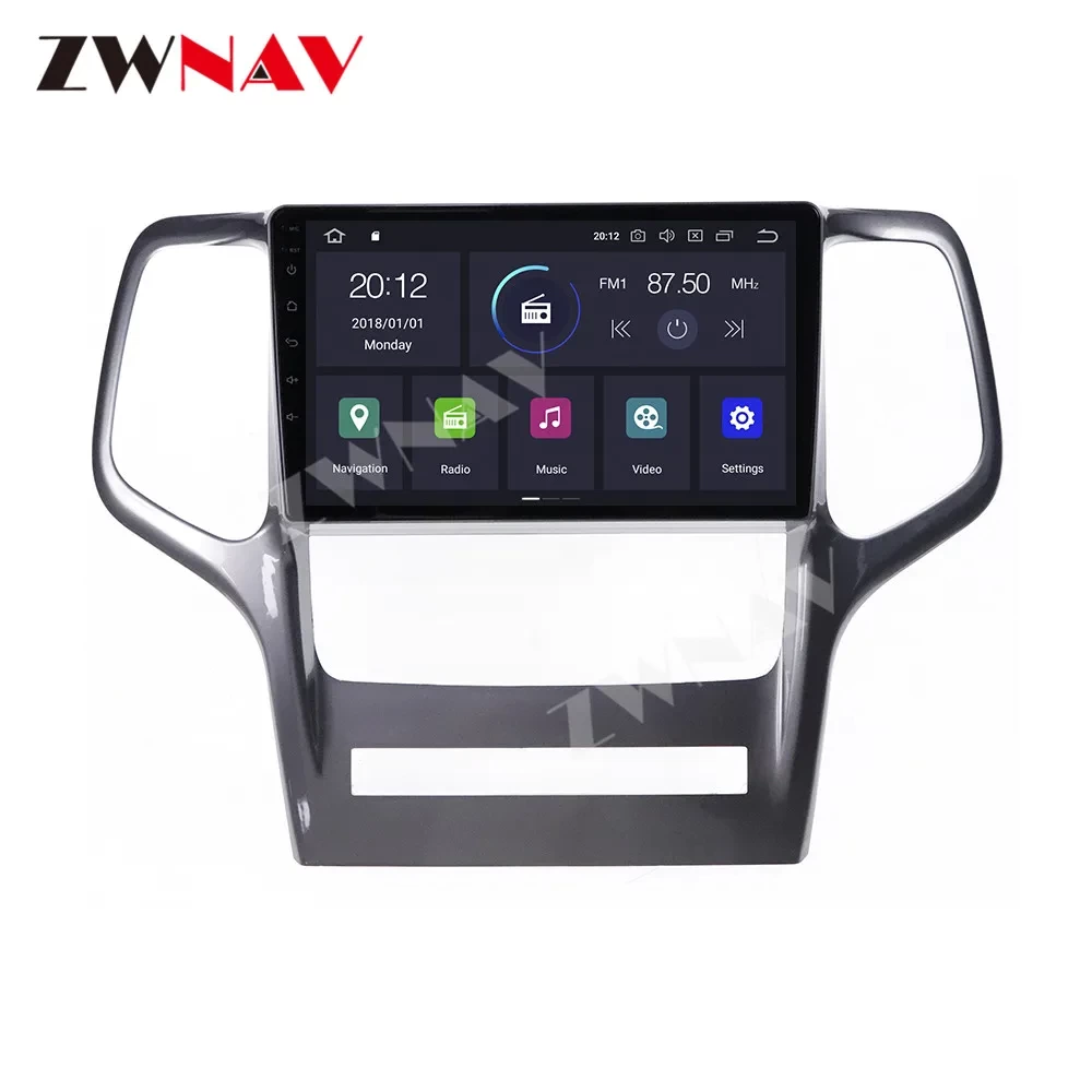 Jeep Grand Cherokee (2008-2013) 9 İnç 4G+64GB Android 10.0 Multimedya Sistemi