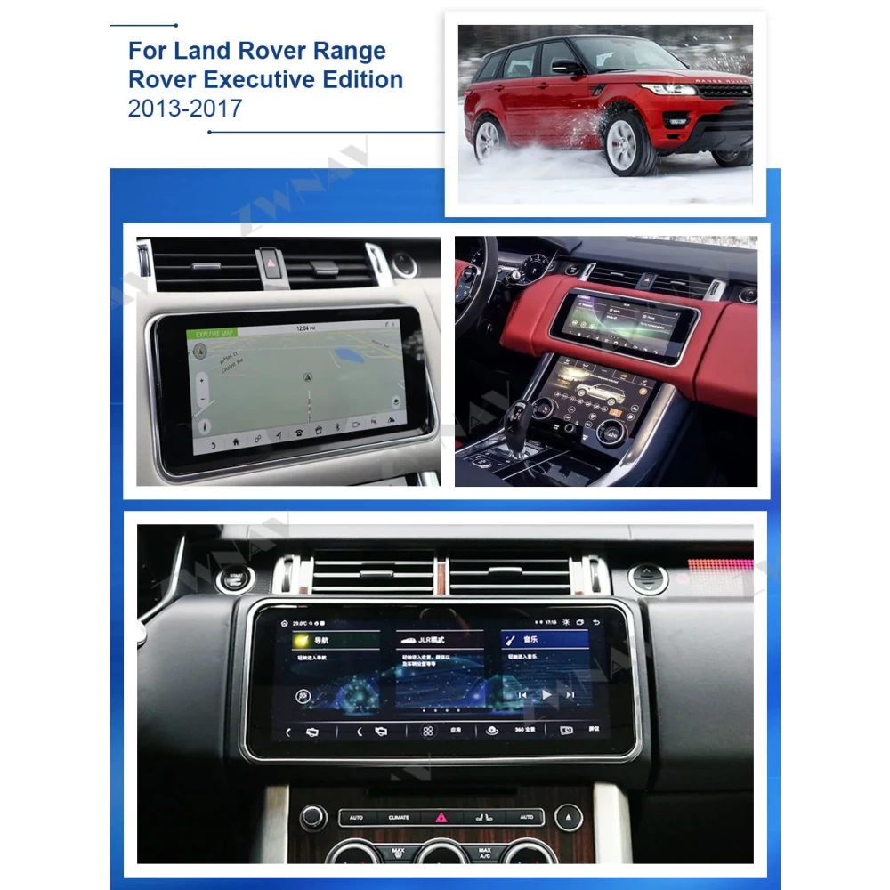 Land Rover Range Rover Vogue L405 / Sport L494 (2013-2017) Android 14.0 Profesyonel Multimedya Sistemi
