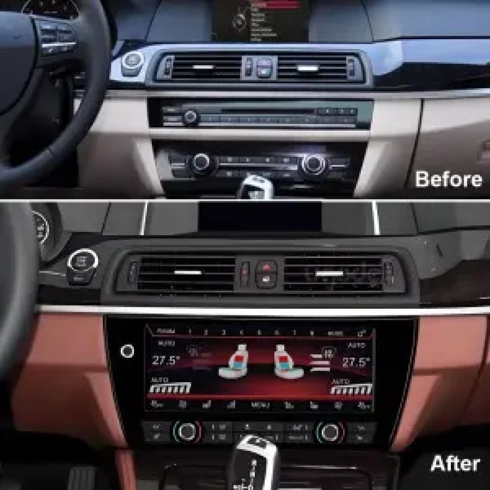 BMW 5 Serisi 10.25 inch - CarPlay - Android - GPS Navigasyon - Multimedya Ekran 2011–2017