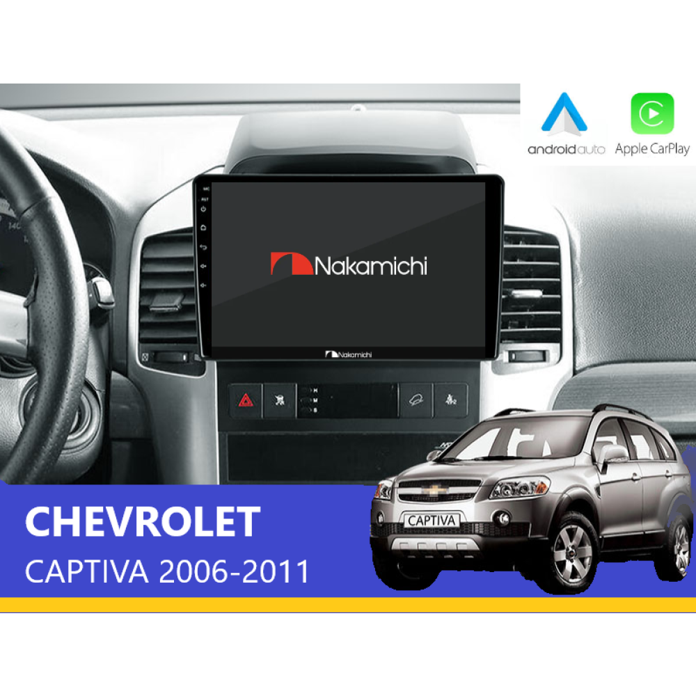 Chevrolet Captiva (2006-2011) Uyumlu Android Multimedya Navigasyon Sistemi