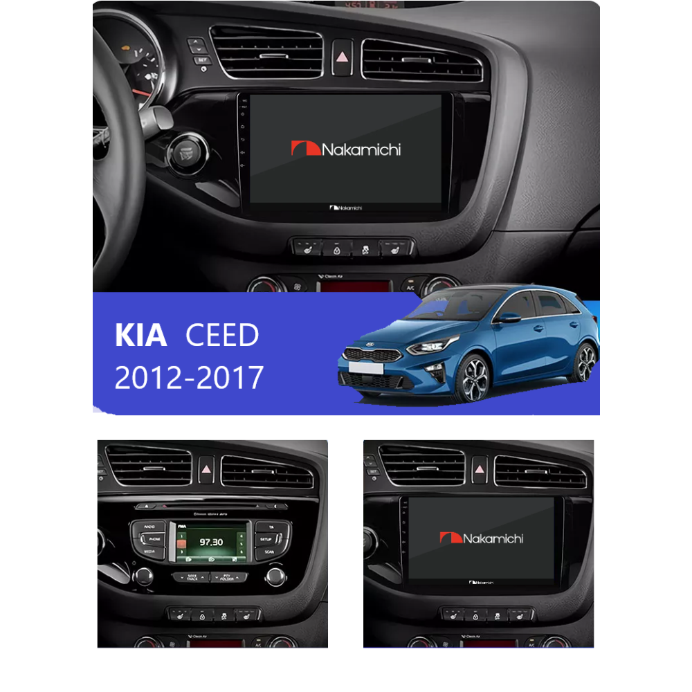 Kia Ceed (2012-2017) | Android Multimedya Navigasyon Sistemi (2GB RAM / 32GB ROM)