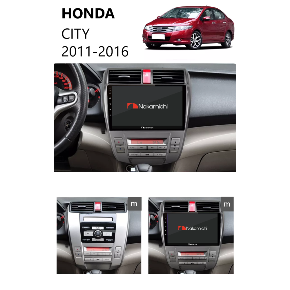 Honda City (2011-2016) Uyumlu Android Multimedya Navigasyon Sistemi