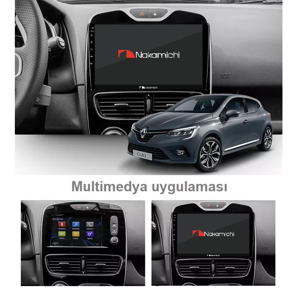 Renault Clio 4 (2016-2019) | Android Multimedya Navigasyon Sistemi