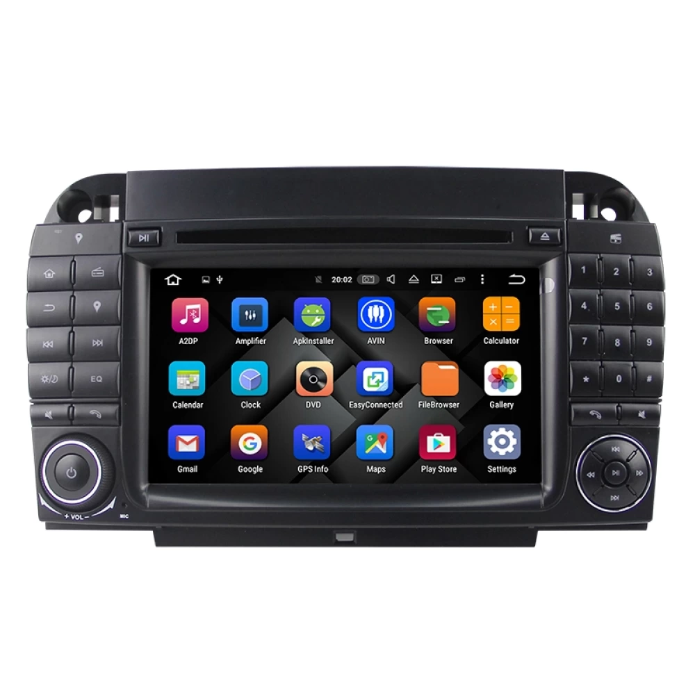 Mercedes-Benz ML (W164) & GL (X164) Serisi İçin 7 inç Android 10.0 Multimedya ve Navigasyon Sistemi