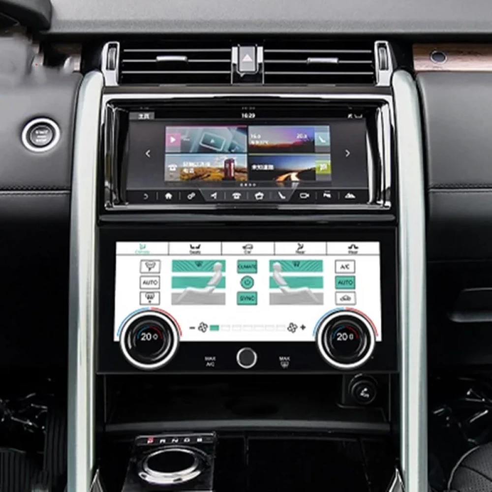 Land Rover Discovery 5 (2017-2020) İçin 10.25 inç Dijital Dokunmatik Klima Kontrol Paneli