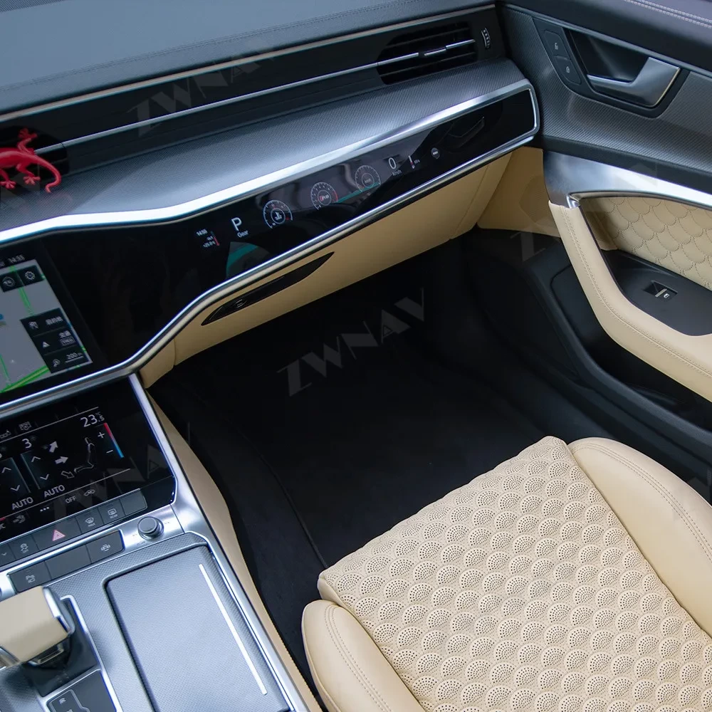 Audi A4 / S4 / A5 / S5 / RS5 / Q7 (2017+) Android Copilot Yolcu Bilgi ve Eğlence Ekranı