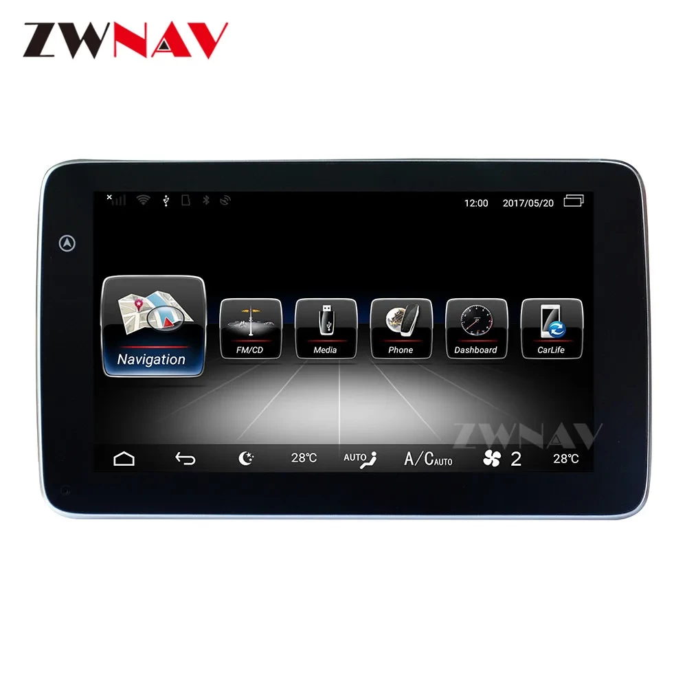 Mercedes-Benz C-Serisi (W205), GLC (X253) & V-Serisi Android 14.0 Profesyonel Multimedya Sistemi