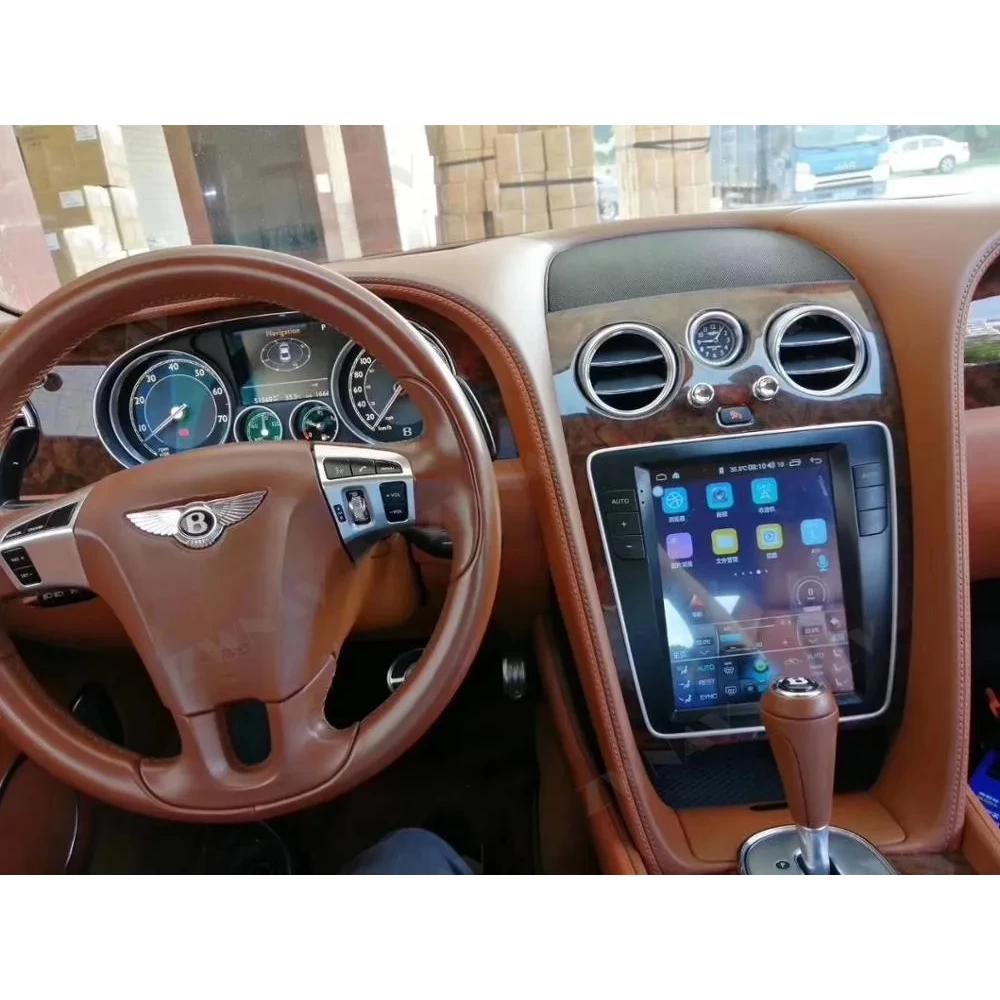 Bentley Continental GT / GTC (2012-2019) Android 14.0 Tesla Style Dikey Multimedya Sistemi