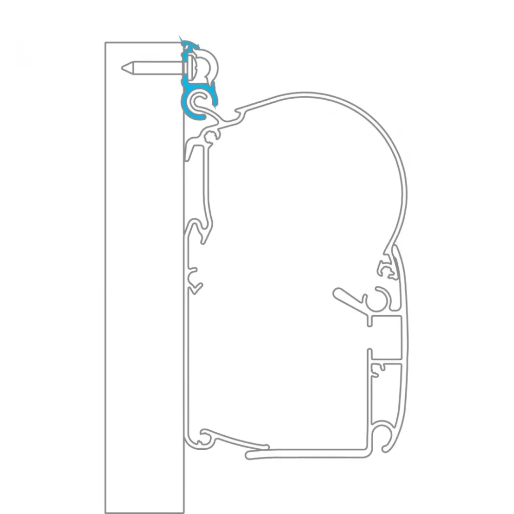 Dometic PW Serisi 6 Metre Karavan Tente Adaptör Ray Takımı