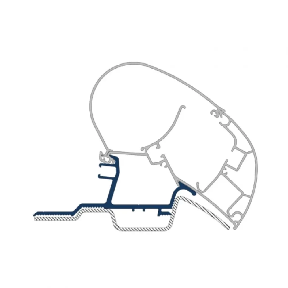 Dometic Mercedes Sprinter ve VW Crafter Üç Parçalı Tente Montaj Braketi