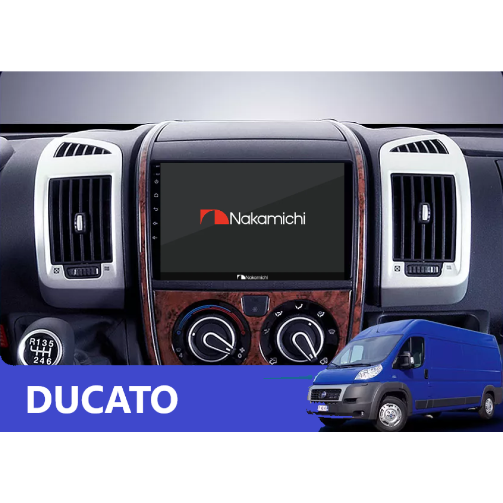 Fiat Ducato (2006-2022) Uyumlu Android Multimedya Navigasyon Sistemi
