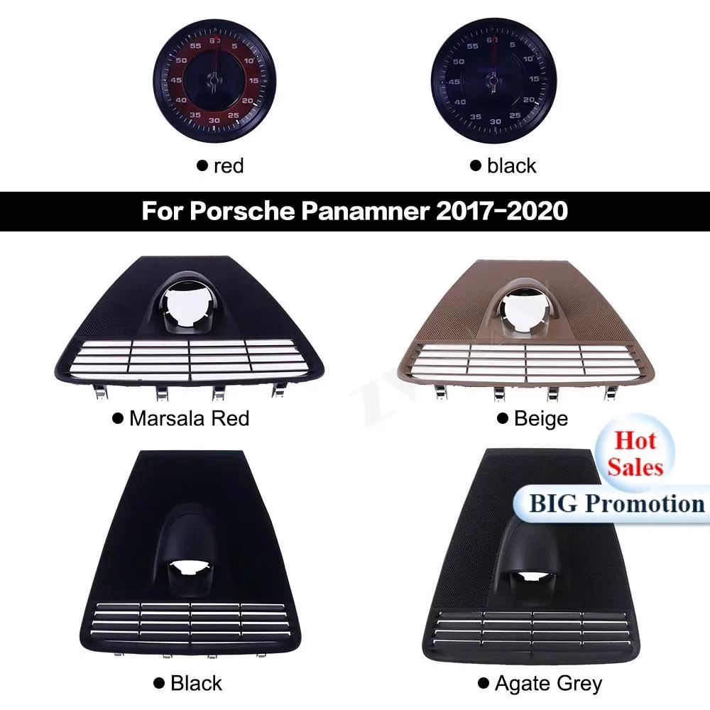 Porsche Panamera (2017-2020) Dashboard Merkezi Kronometre ve Pusula (Sport Chrono)