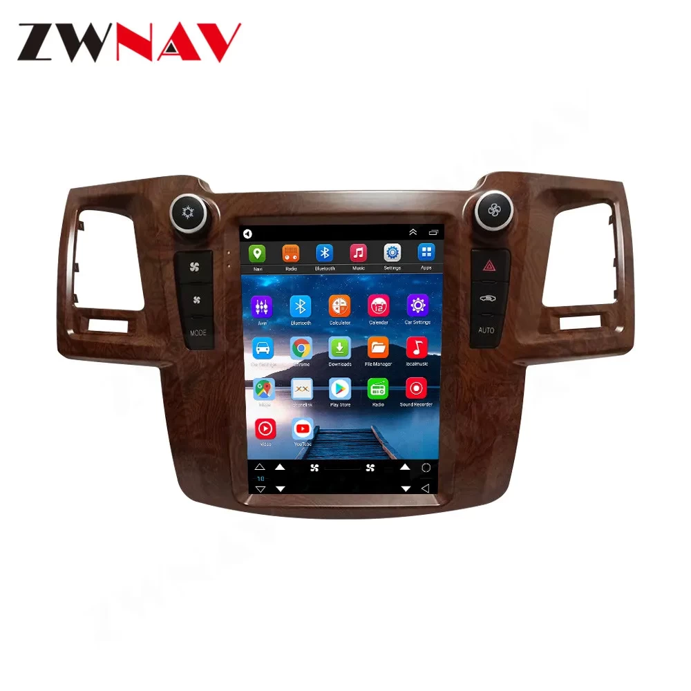 Toyota Hilux / Fortuner / SW4 (2005-2015) 12.1 inç Tesla Stil Android 13 Multimedya ve Navigasyon Sistemi