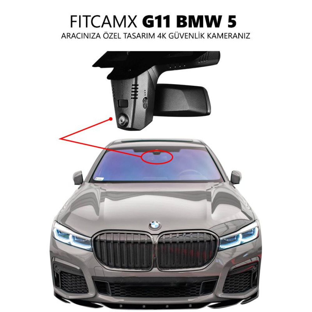 G11 BMW 7 Serisi Modele Özel 4K Araç Kamerası