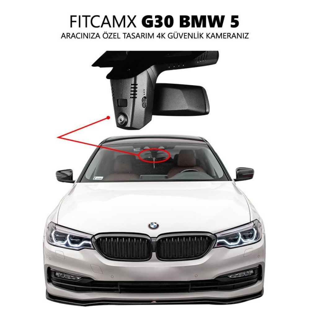 G30 BMW 5 Serisi Modele Özel 4K Araç Kamerası