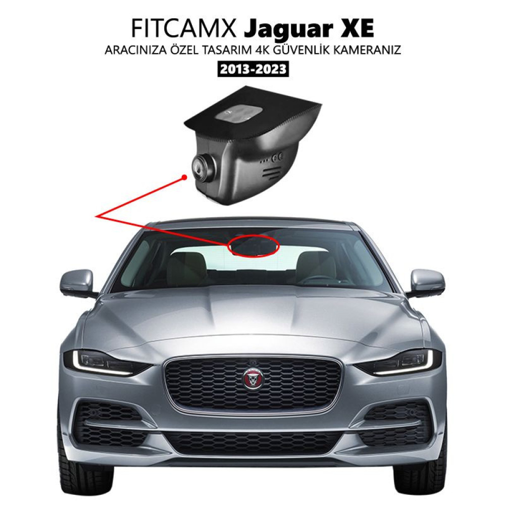 Jaguar XE Modele Özel 4K Araç Kamerası (2012-2023)