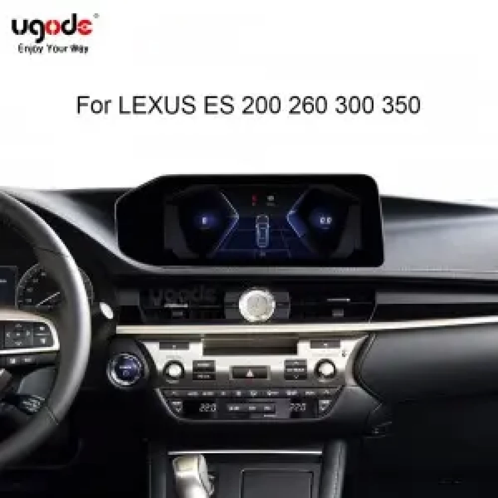 Lexus ES300 12.3 inch - CarPlay - Android - GPS Navigasyon - Multimedya Ekran 2013-2017