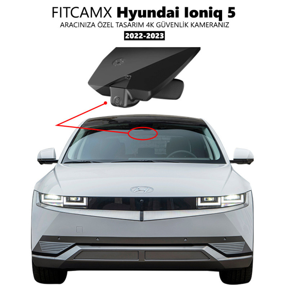 Hyundai Ioniq 5 Modele Özel 4K Araç Kamerası (2022-2023)