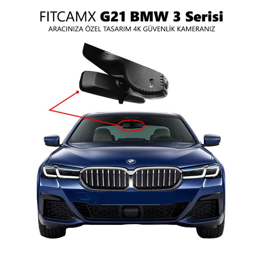G21 BMW 3 Serisi Touring Modele Özel 4K Araç Kamerası (Model B)